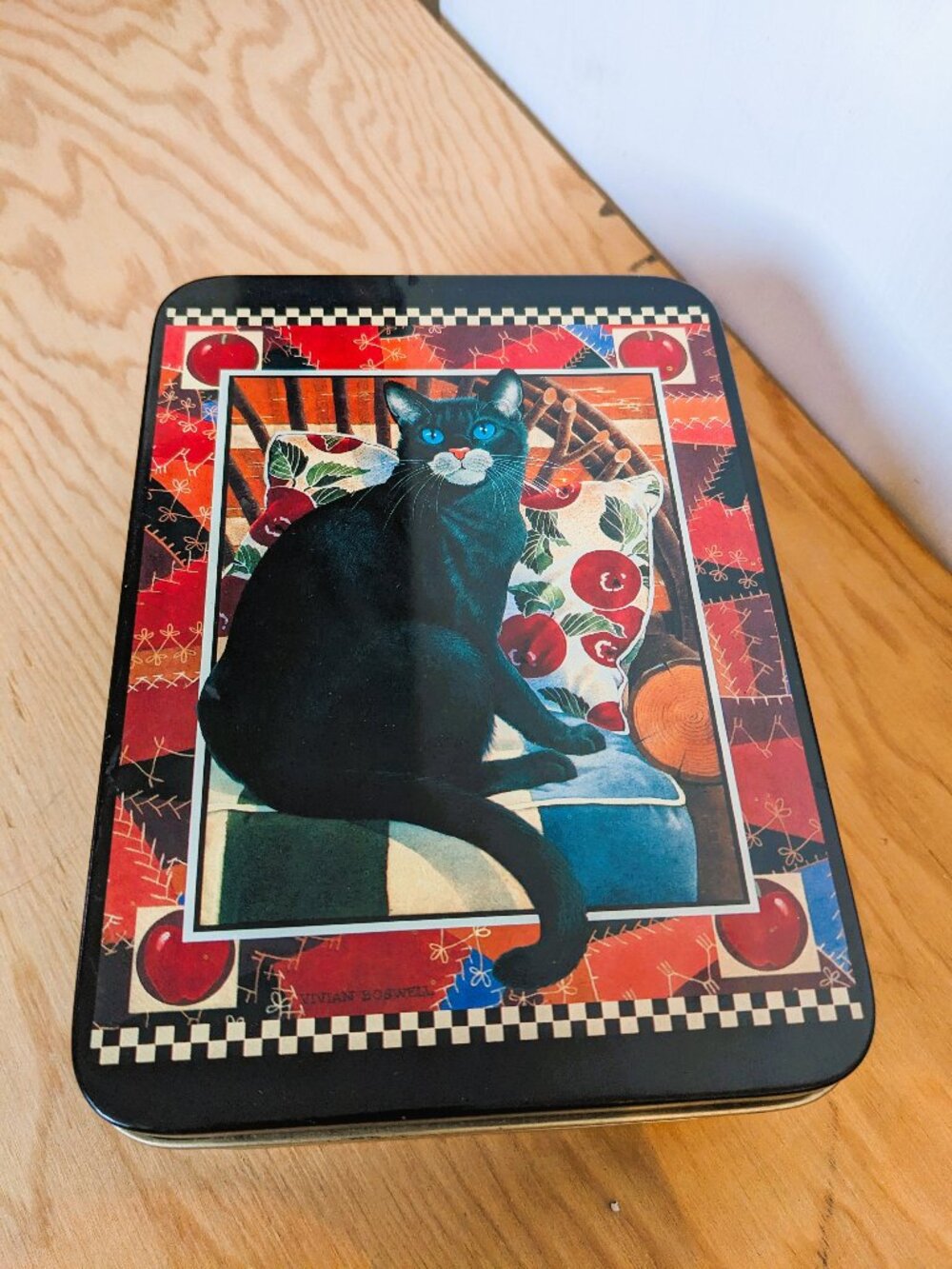 Black Cat Tin